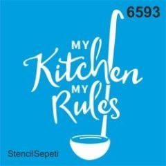 Mutfak Kuralları 6593 30x30cm