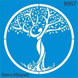 Hayat Ağacı 8957 30x30cm