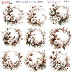 Ütü ile Rubon Baskı Transfer– RB 781