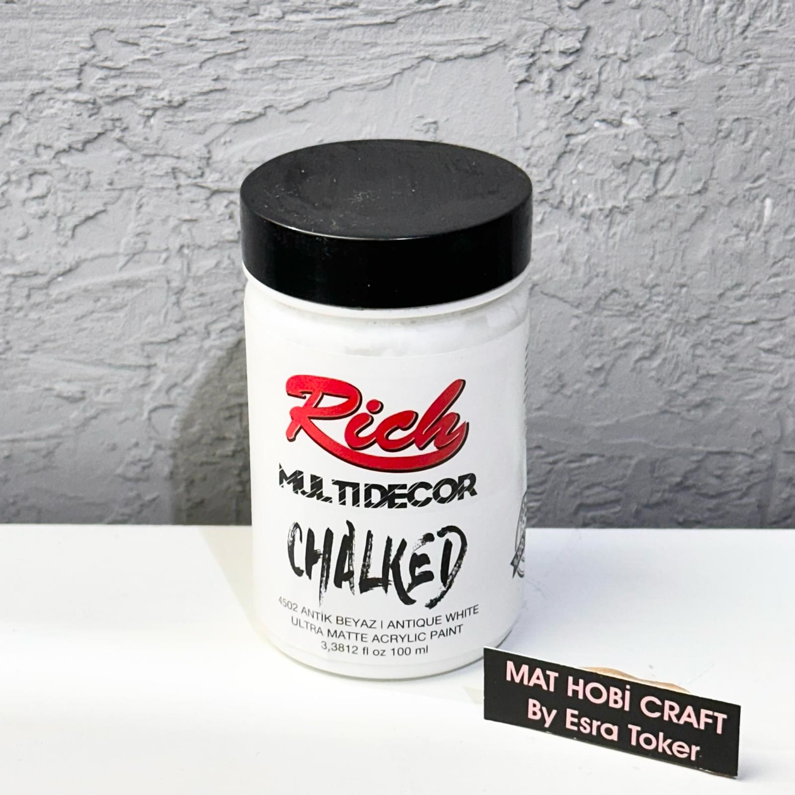 Multidecor Chalked - 4502 Antik Beyaz 100 ml