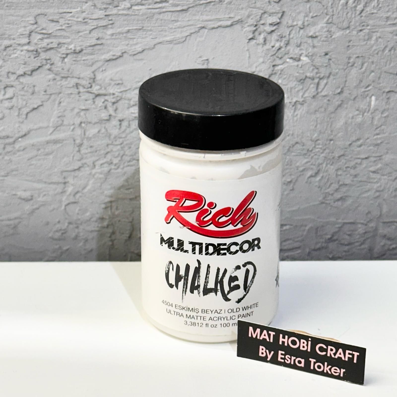 Multidecor Chalked - 4504 Eskimiş Beyaz 100 ml