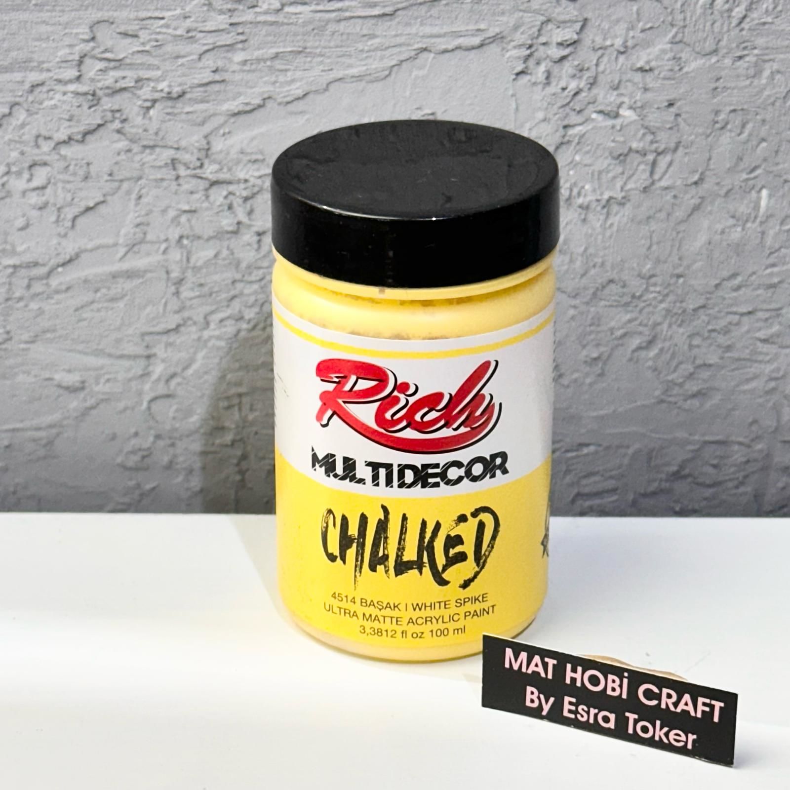 Multidecor Chalked - 4514 Başak Sarı 100 ml