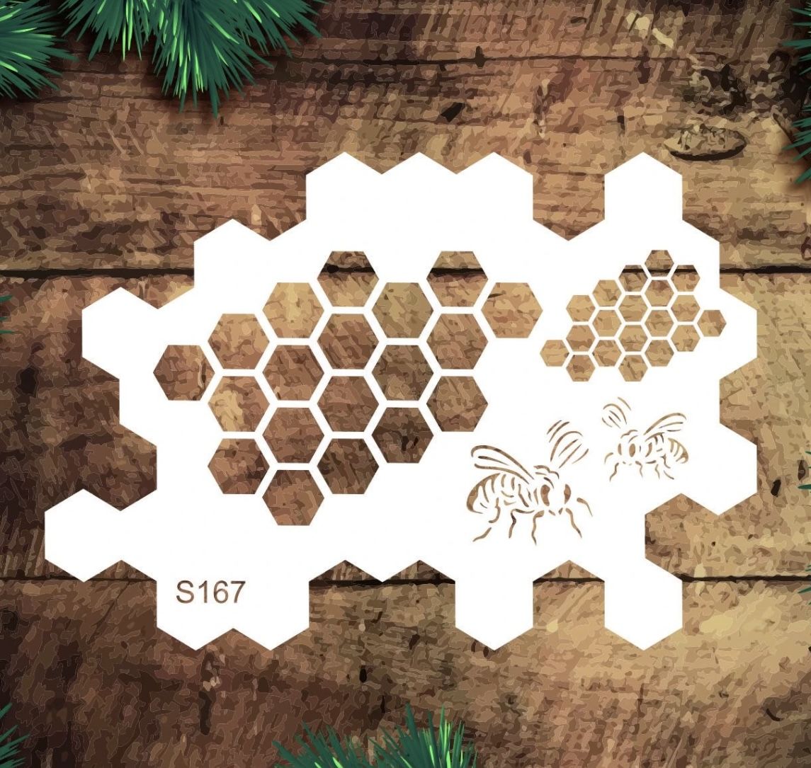 S 167  Arı Peteği DESEN 25X35 CM