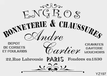 Yz 197 Engros Yazı 25x35 cm