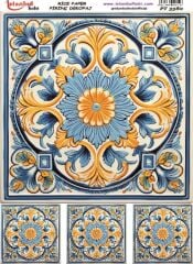 Pirinç Dekopaj Deseni – 3380 | Dekopaj Kağıdı