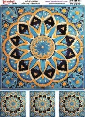 Pirinç Dekopaj Deseni – 3429 | Dekopaj Kağıdı