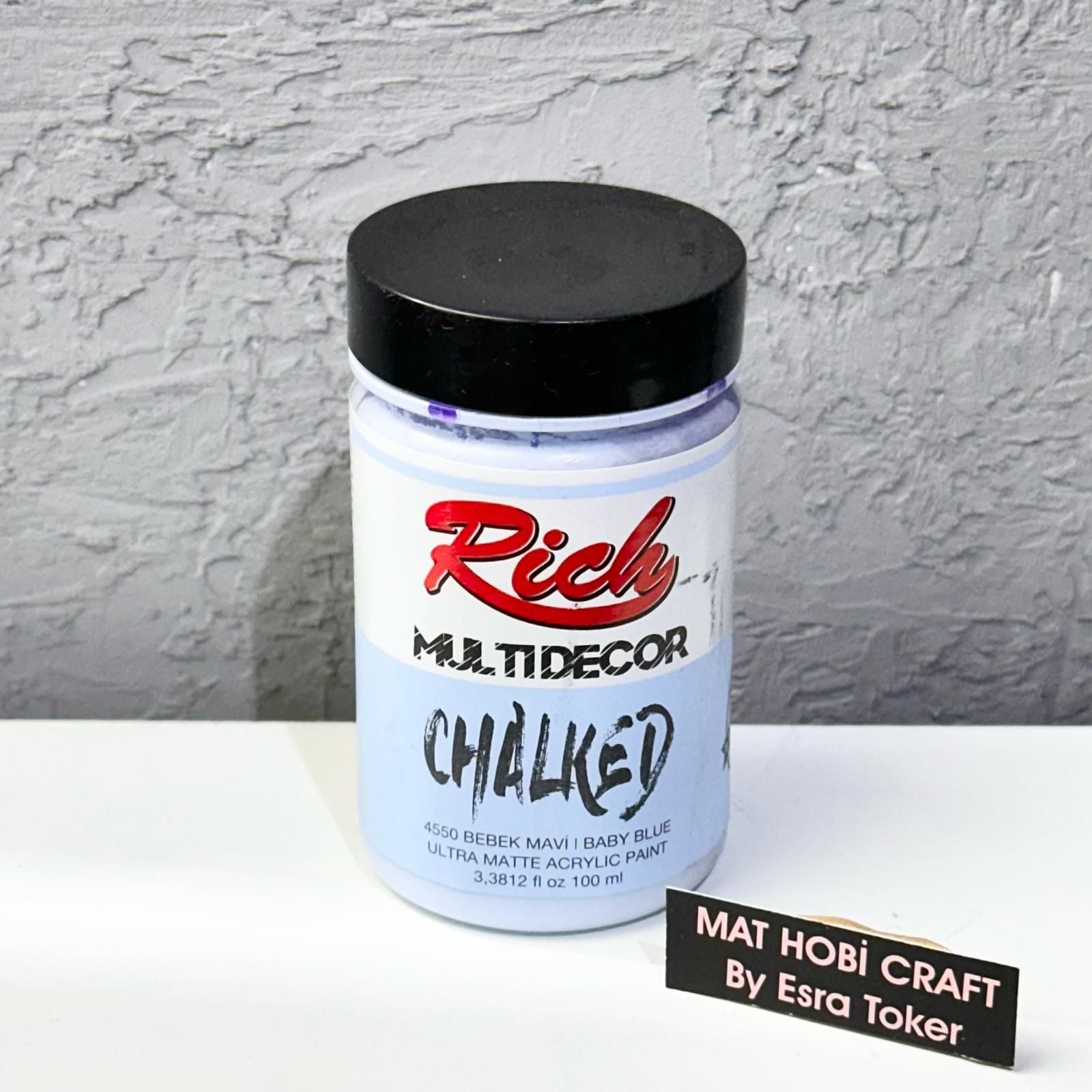 Multidecor Chalked - 4550 Bebek Mavi 100 ml