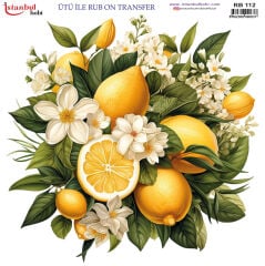 Ütü ile Rubon Baskı Transfer–RB 112