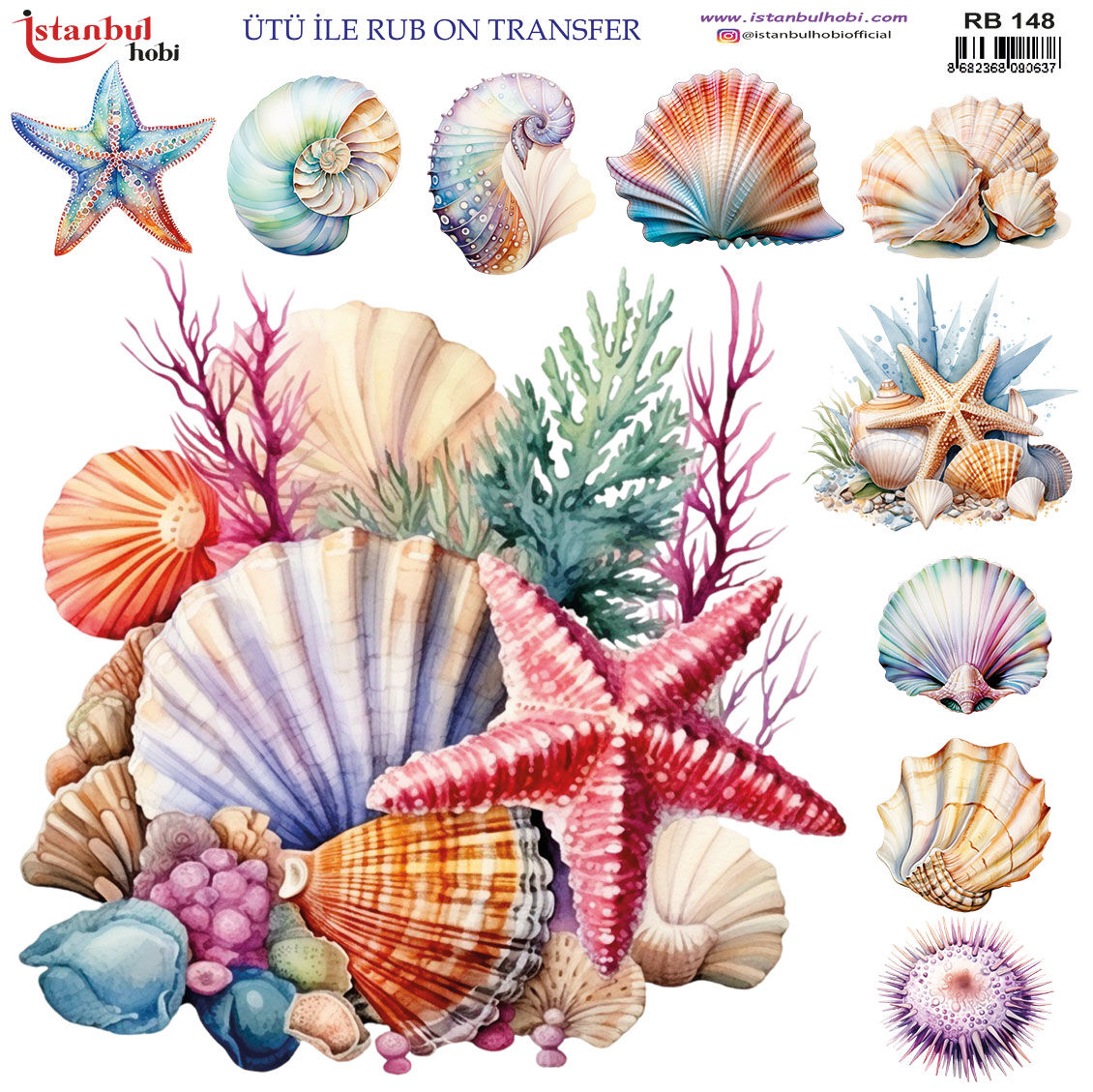 Ütü ile Rubon Baskı Transfer–RB148