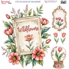 Ütü ile Rubon Baskı Transfer–RB 261