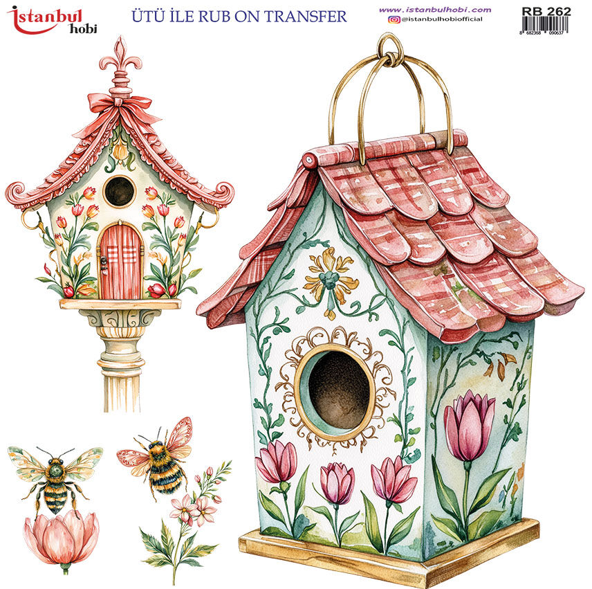Ütü ile Rubon Baskı Transfer–RB 262