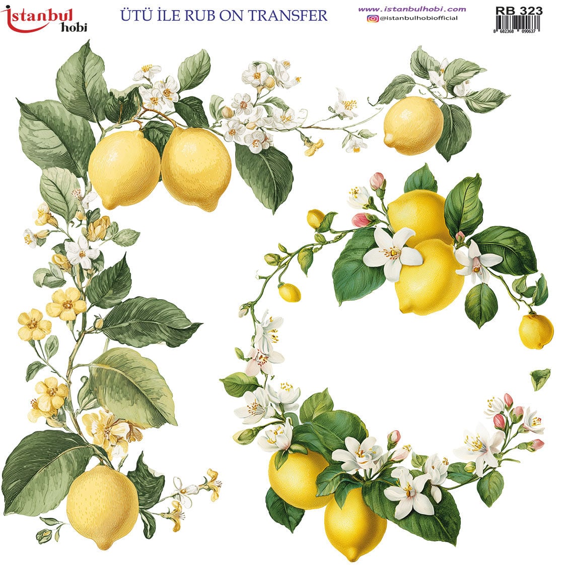 Ütü ile Rubon Baskı Transfer–RB 323