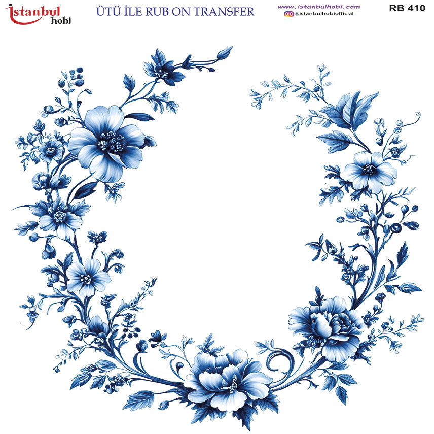 Ütü ile Rubon Baskı Transfer–RB 410