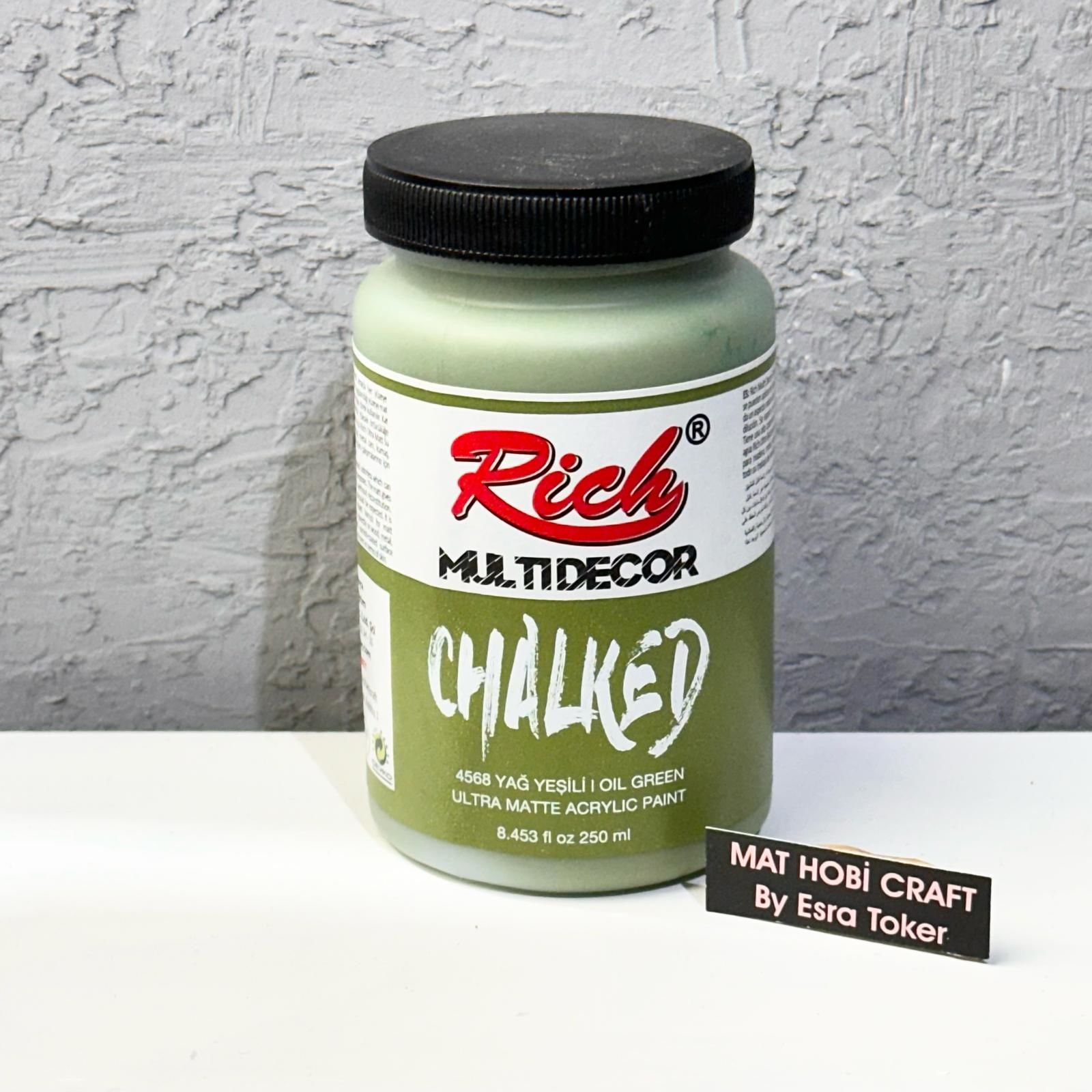 Multidecor Chalked - 4568 Yağ Yeşili 250 ml