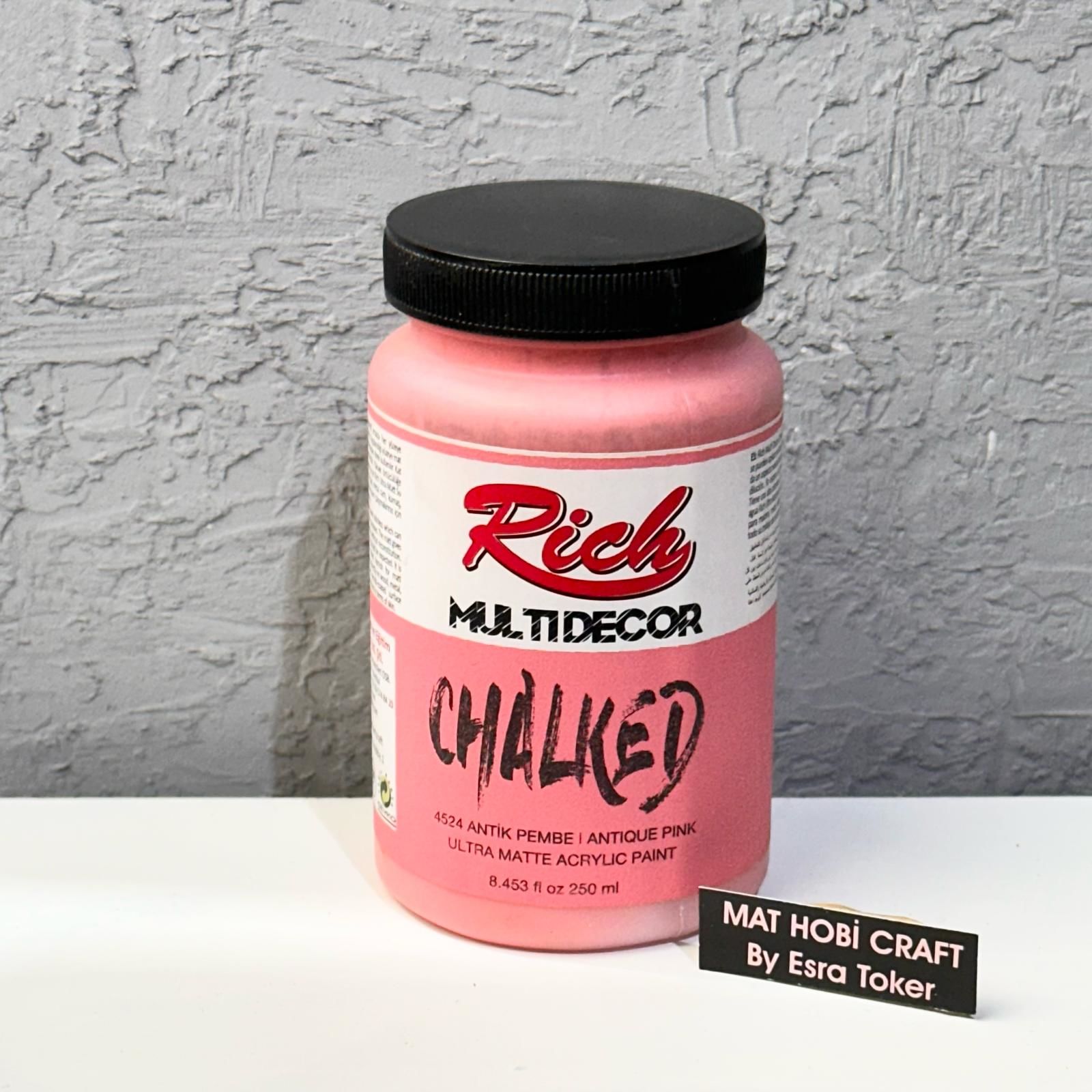 Multidecor Chalked - 4524 Antik Pembe 250 ml