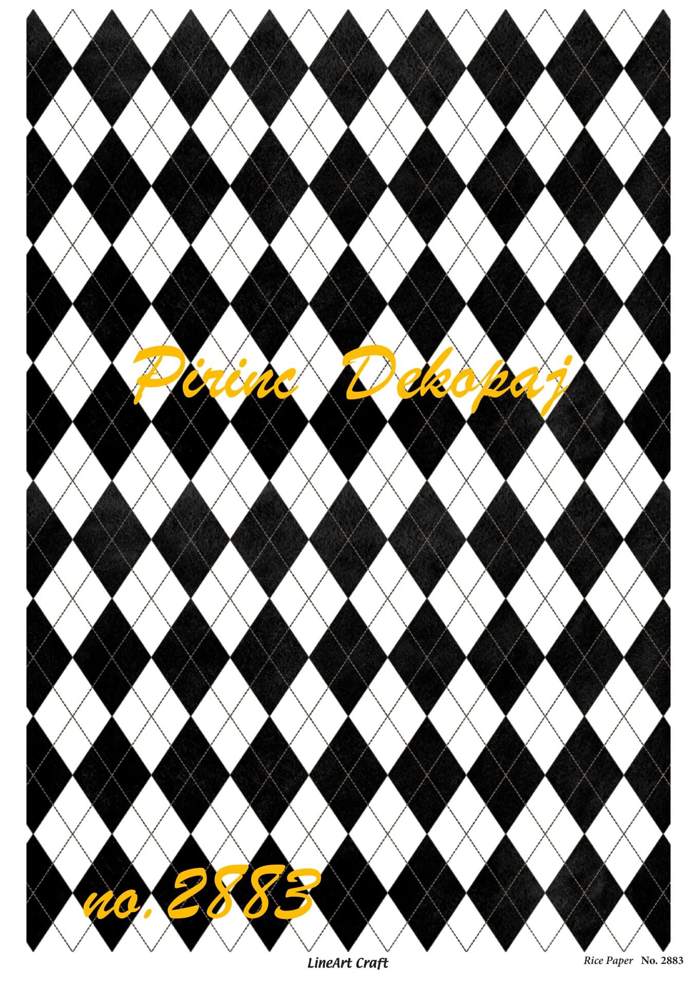 Pirinç Dekopaj Deseni –Lnt 2883 | Dekopaj Kağıdı