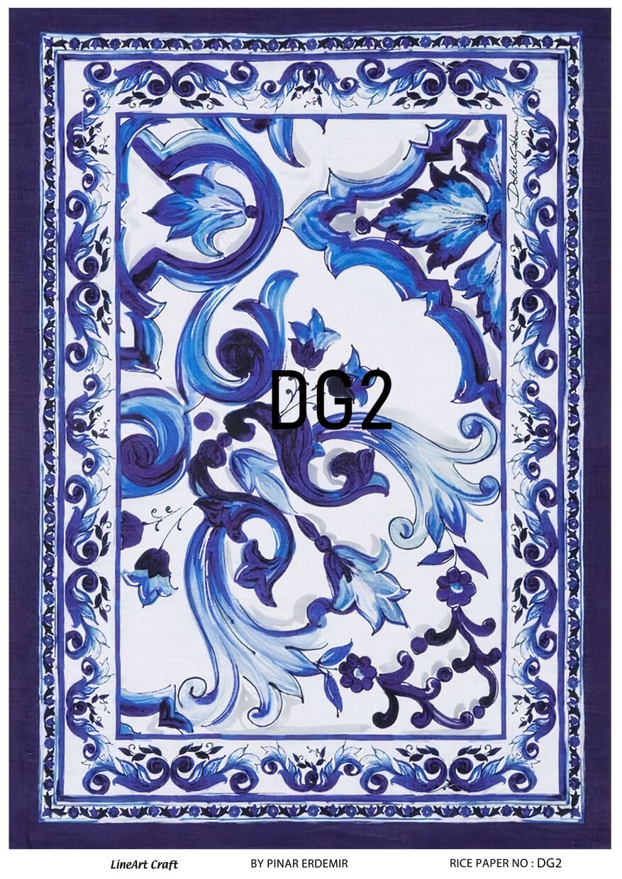 Pirinç Dekopaj Deseni –Lnt DG2 | Dekopaj Kağıdı