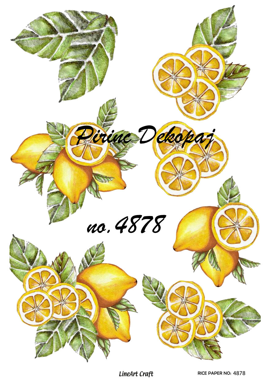 Pirinç Dekopaj Deseni –Lnt 4878 | Dekopaj Kağıdı