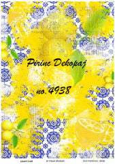 Pirinç Dekopaj Deseni –Lnt 4938 | Dekopaj Kağıdı