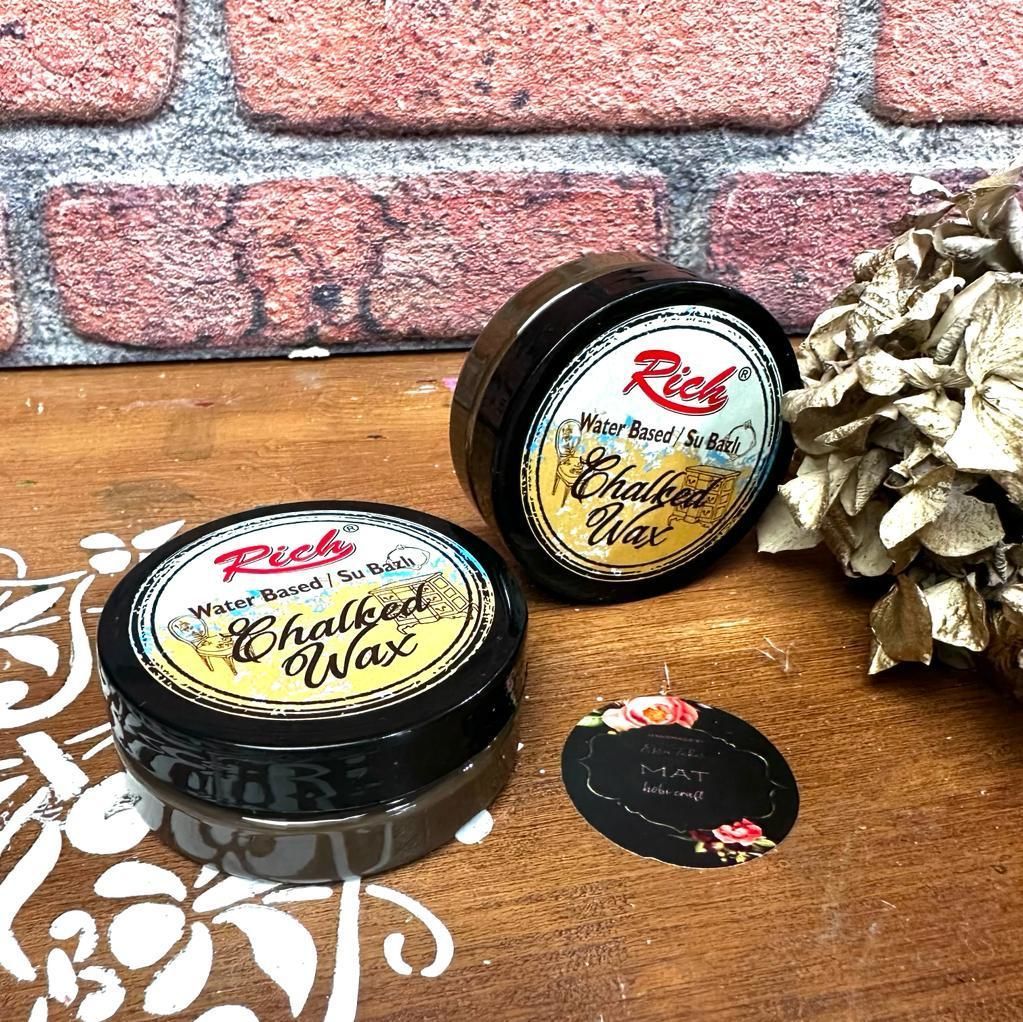Rich Chalked Wax Vizon (Eskitme Görünüm)