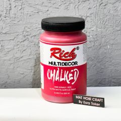 Multidecor Chalked - 4590 Kırmızı 250 ml
