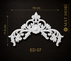 Boyanabilir Esnek Dekoratif Obje – ED07– 19cmx11,5cm