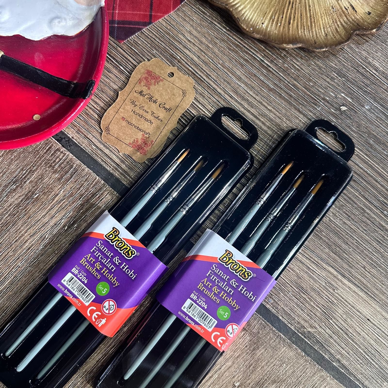 223 Seri SET 5 ÜÇLÜ KONTÜR FIRÇA