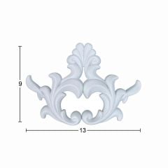 Esnek Polyester Dekoratif Aplik – Mobilya ve Obje Süsleme için Oymalı Aplik no:22