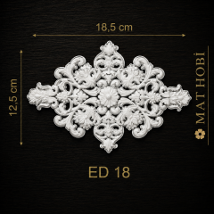 Boyanabilir Esnek Dekoratif Obje – ED18- 18,5cm
