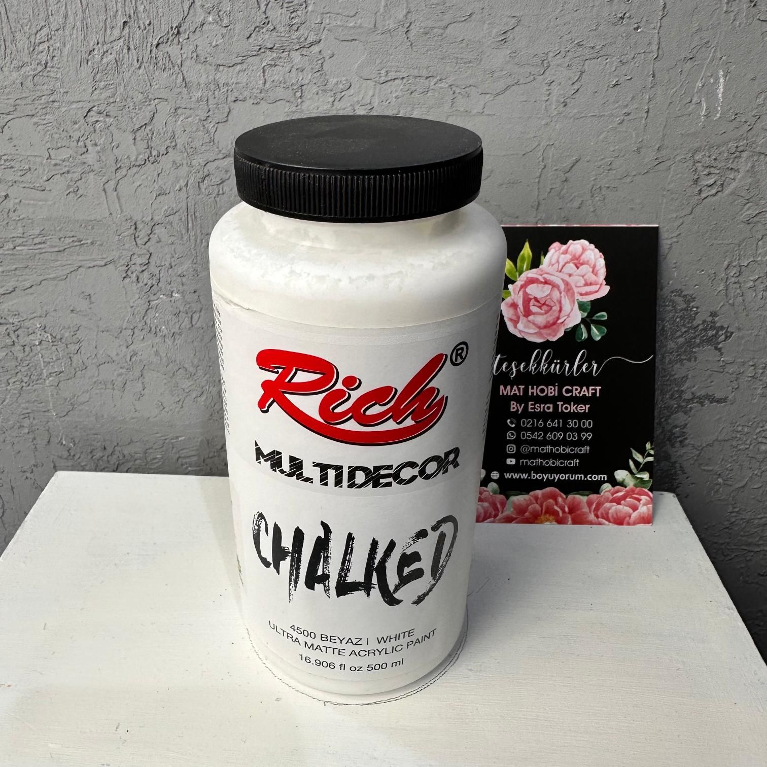 Multidecor Chalked - 4500 Beyaz 500 ml