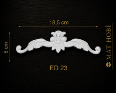 Boyanabilir Esnek Dekoratif Obje – ED23 -18,5cmx6cm