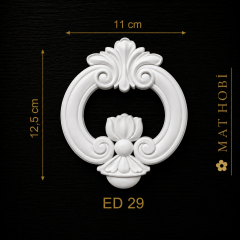 Boyanabilir Esnek Dekoratif Obje – ED29-11x12,5cm
