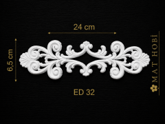 Boyanabilir Esnek Dekoratif Obje – ED32 -24x6,5cm
