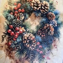 Yılbaşı pirinç Dekopaj Pyt 278