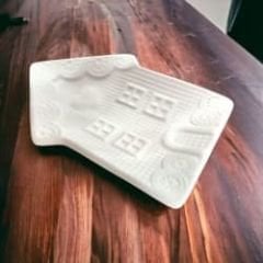 Süslü Ev Sunum Tabağı