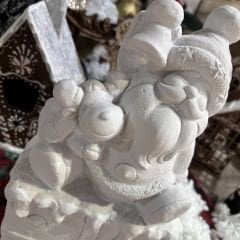 Hediye Kutudu üstünde Noel Baba