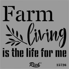 15726 Kare Stencil 25 cm x 25 cm