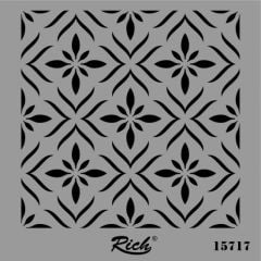 15717 Kare Stencil 25 cm x 25 cm