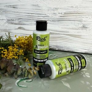 Su Bazlı Yarı Mat Vernik 120cc