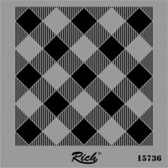 15736 Kare Stencil 25 cm x 25 cm