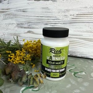 Su Bazlı Yarı Mat Vernik 250cc