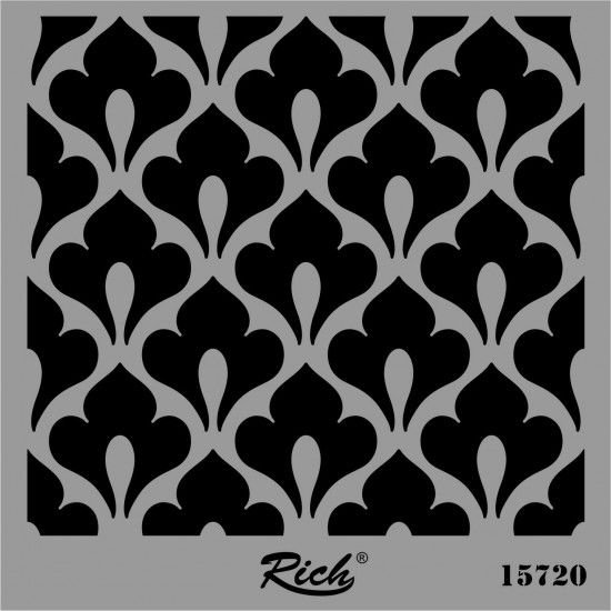 15720 Kare Stencil 25 cm x 25 cm