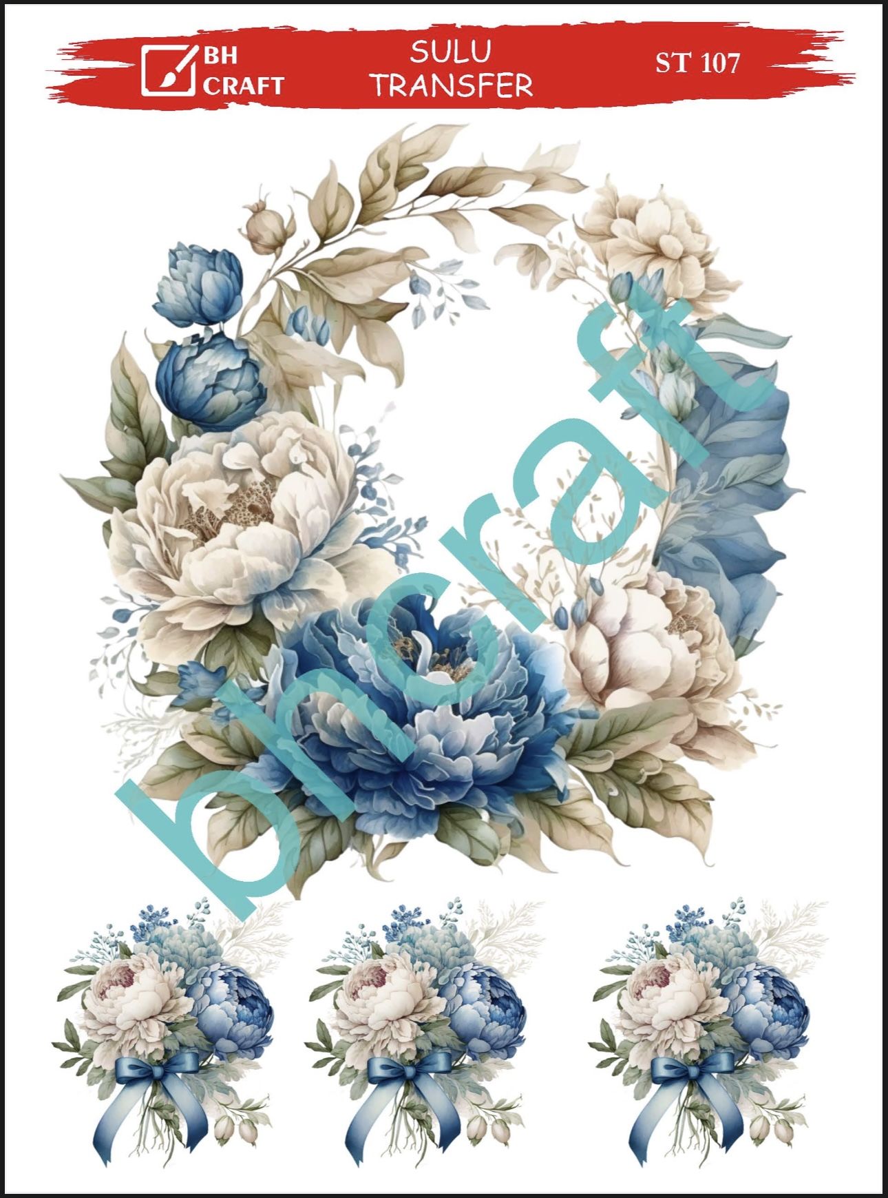 Sulu Transfer BH St 107 25x35cm