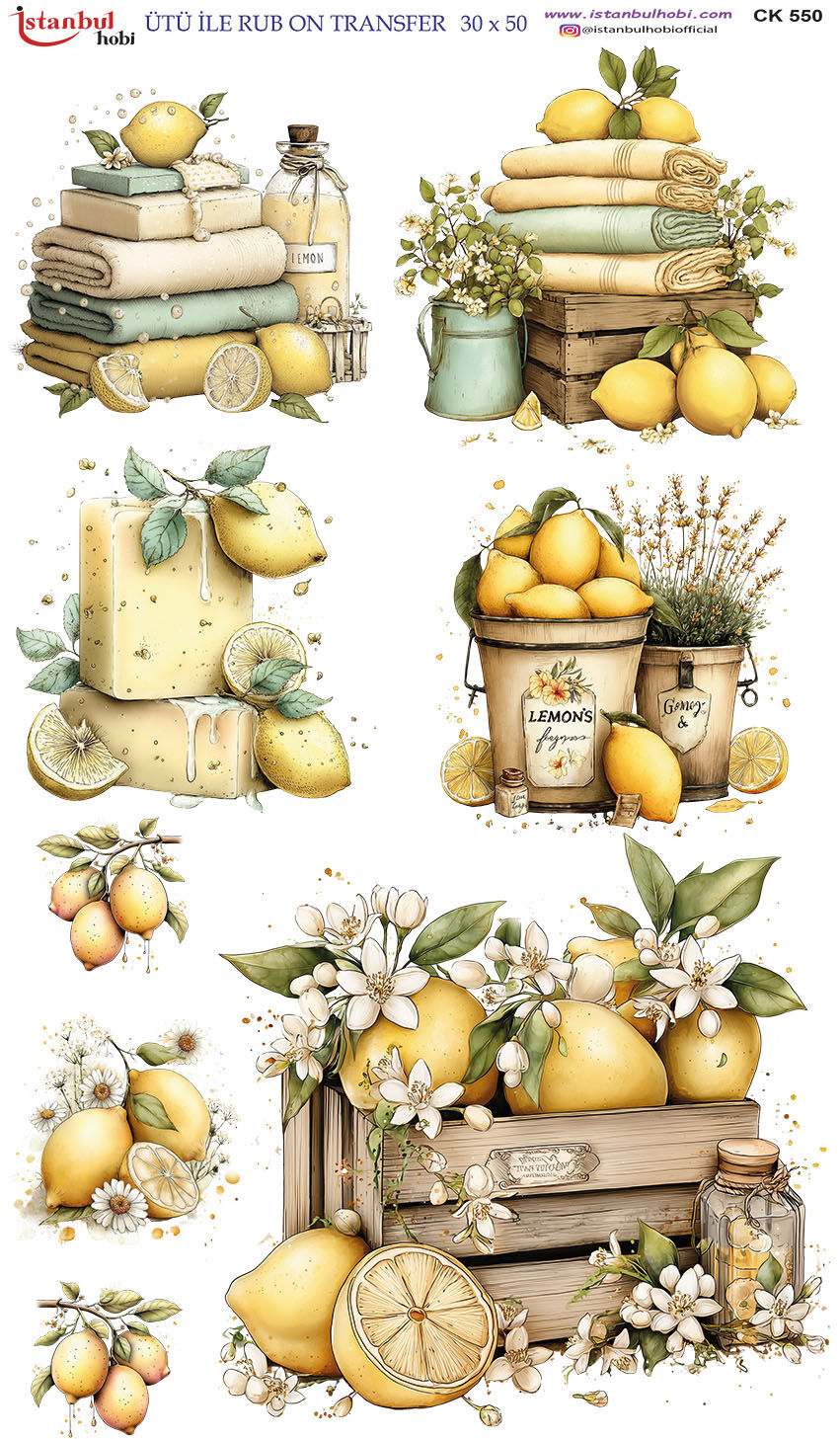 Ütü ile Rubon Baskı Transfer – XLBOY 30X50CM 550