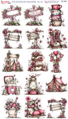 Ütü ile Rubon Baskı Transfer – XLBOY 30X50CM 546