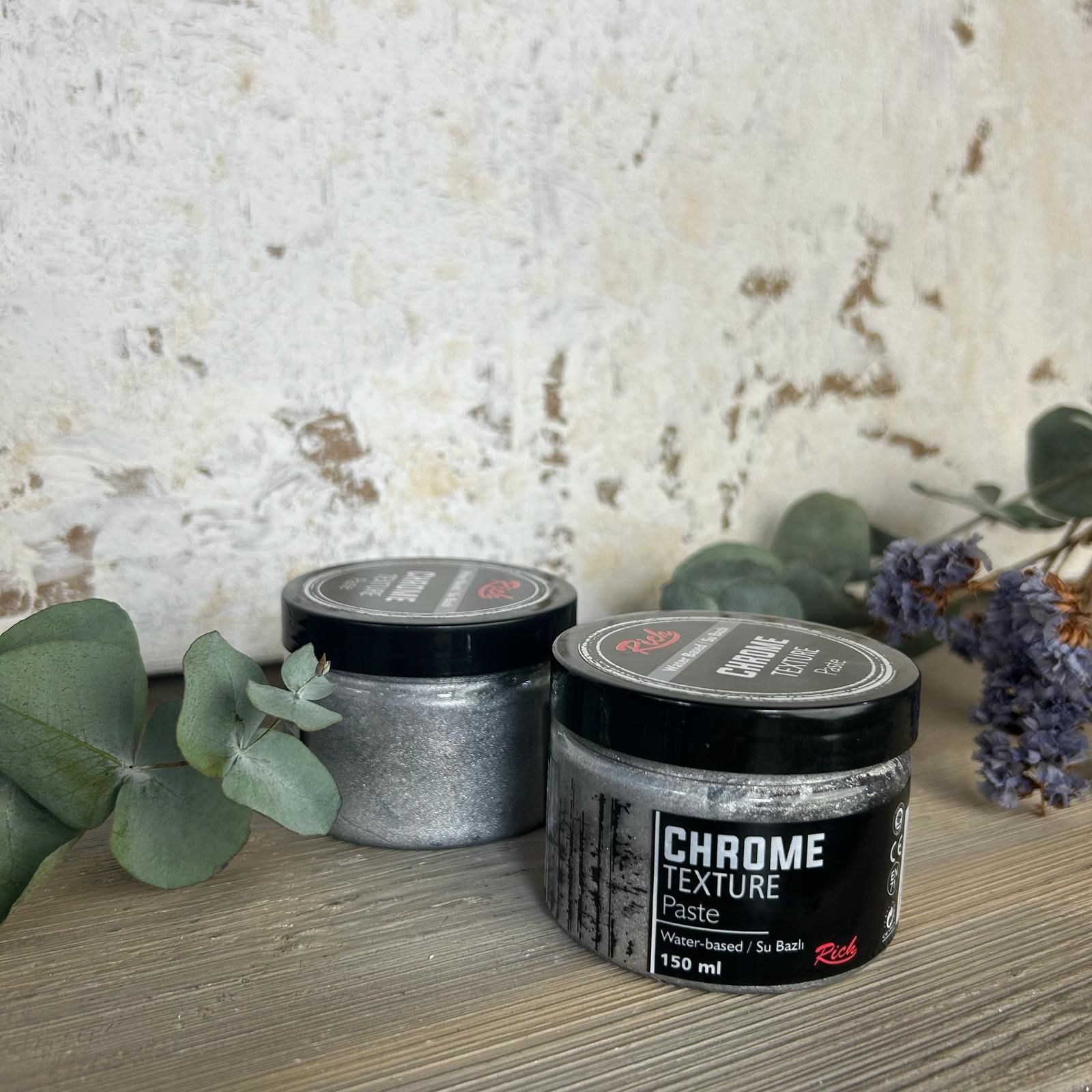 Chrome Textüre Pasta Gümüş 150 ml