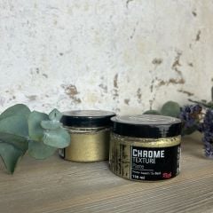 Chrome Textüre Pasta Beyaz Altın 150 ml
