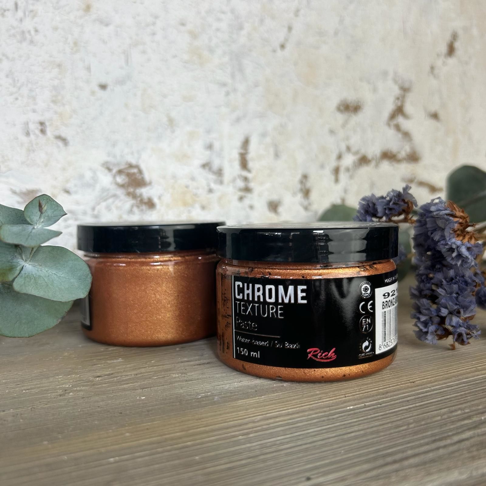Chrome Textüre Pasta Bronze  150 ml