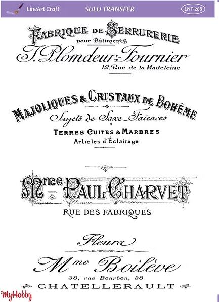 Sulu Transfer LNT 268 25x35cm