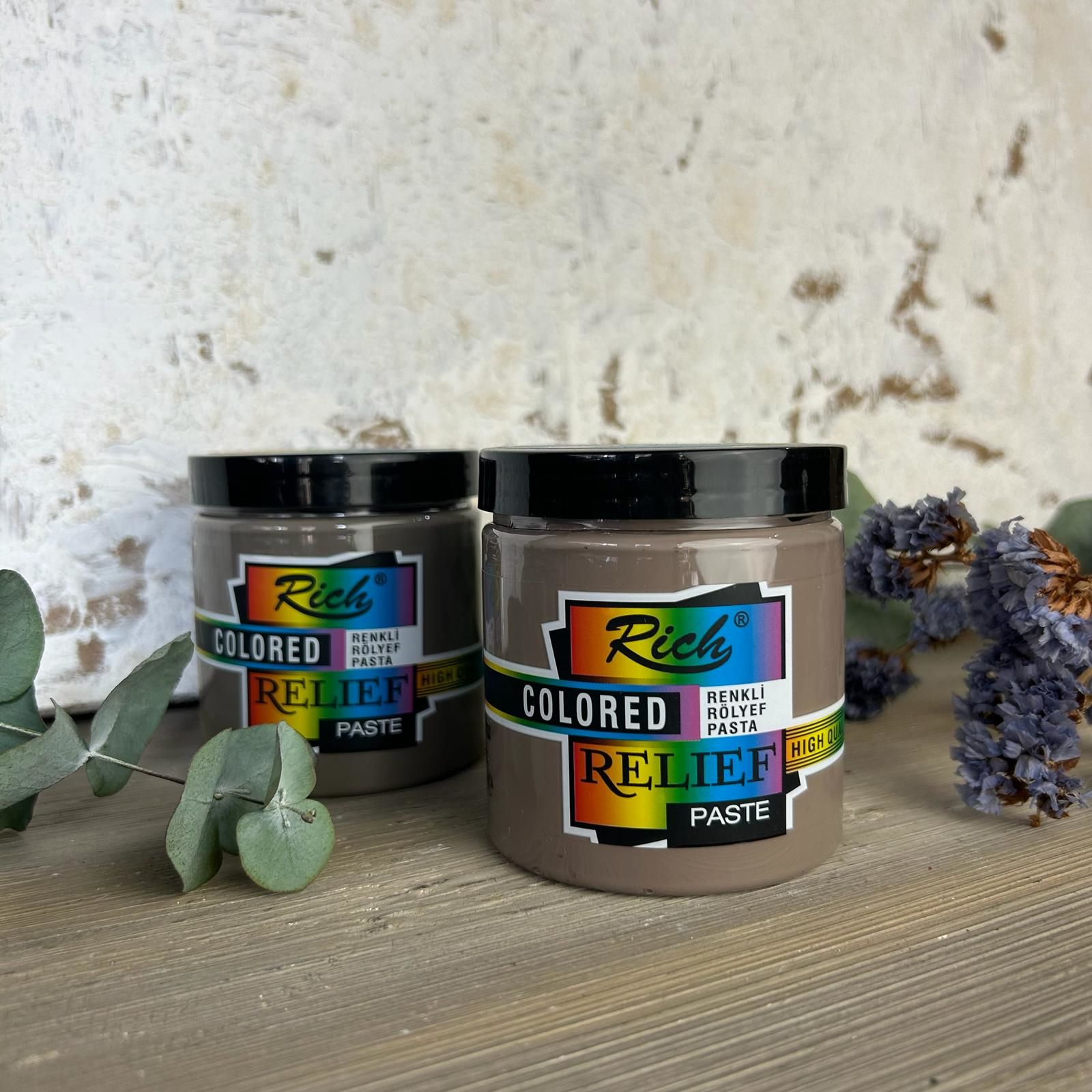 Renkli Rölyef Pasta Vizon  250 ml